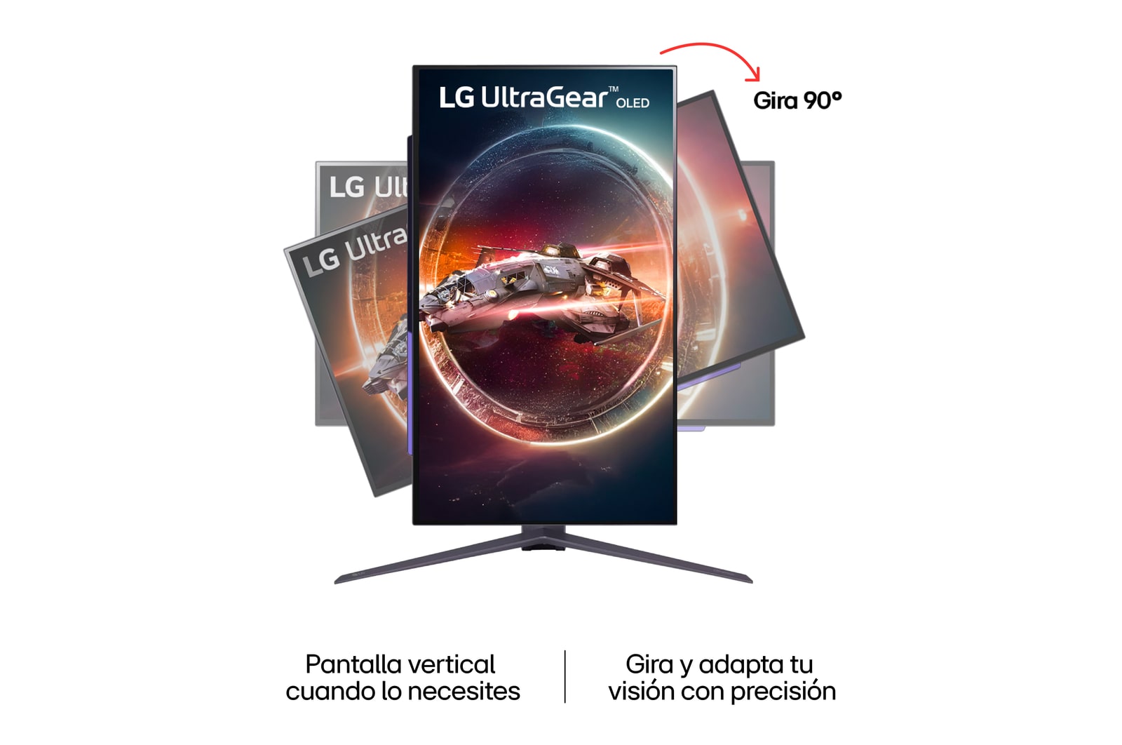 Direccionamiento Monitor Gamer UltraGear OLED de 27''